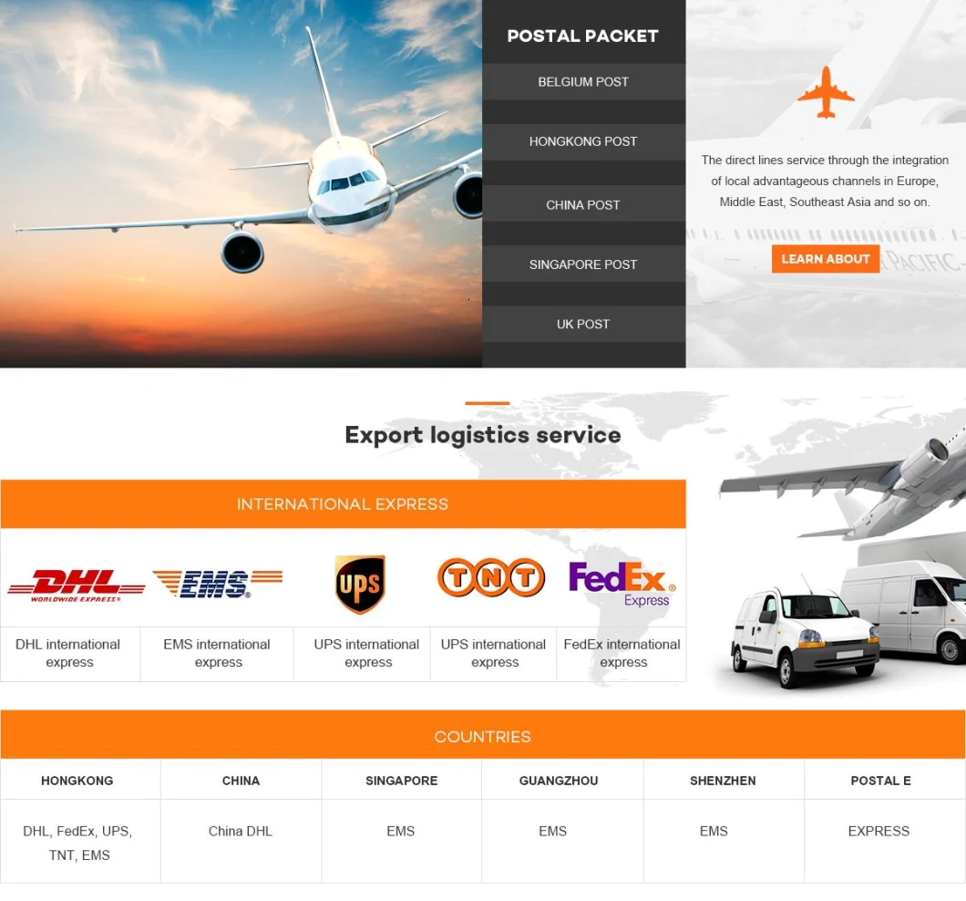 UPS/DHL/FedEx/TNT/Aramex Express Shipping Service From China to Saudi Arabia UK Greece France