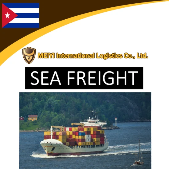 Transitaire de services d'expédition de la Chine à Cuba par Sea Freight Shenzhen location entrepôt Quanyida supply chain management limited