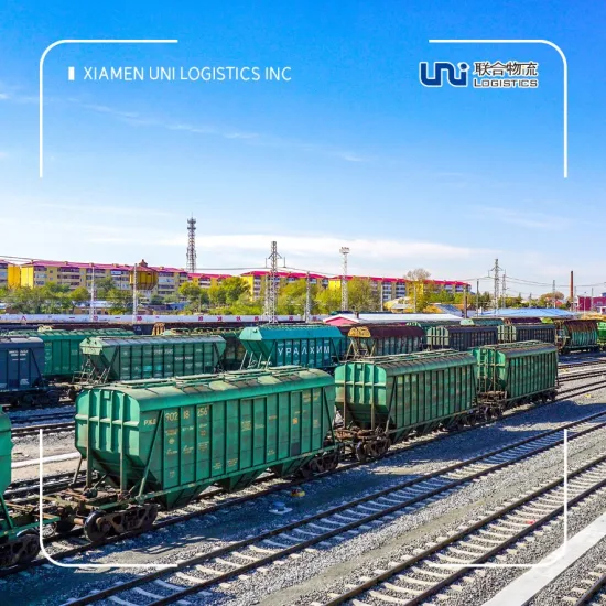 Service de fret ferroviaire de Xi'an à Minsk, Biélorussie, fret moins cher, transport multimodal